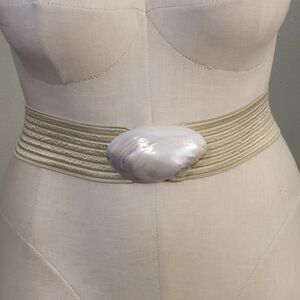 Vintage 80s Seashell Belt
